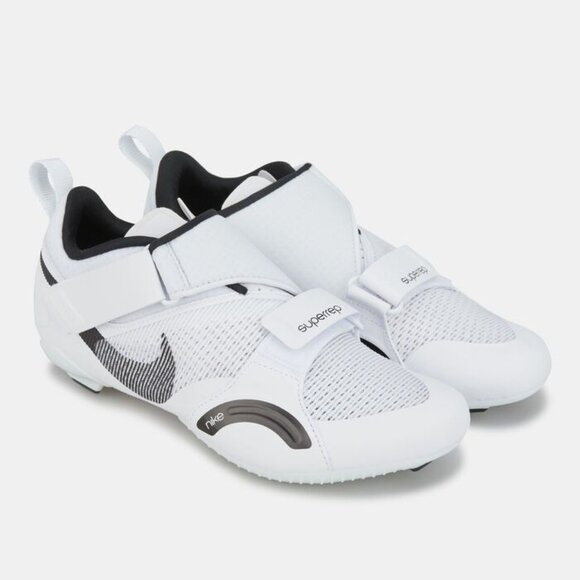 Nike Men's SuperRep Cycling Trainers Shoe CW2191-100 White Black Size 6